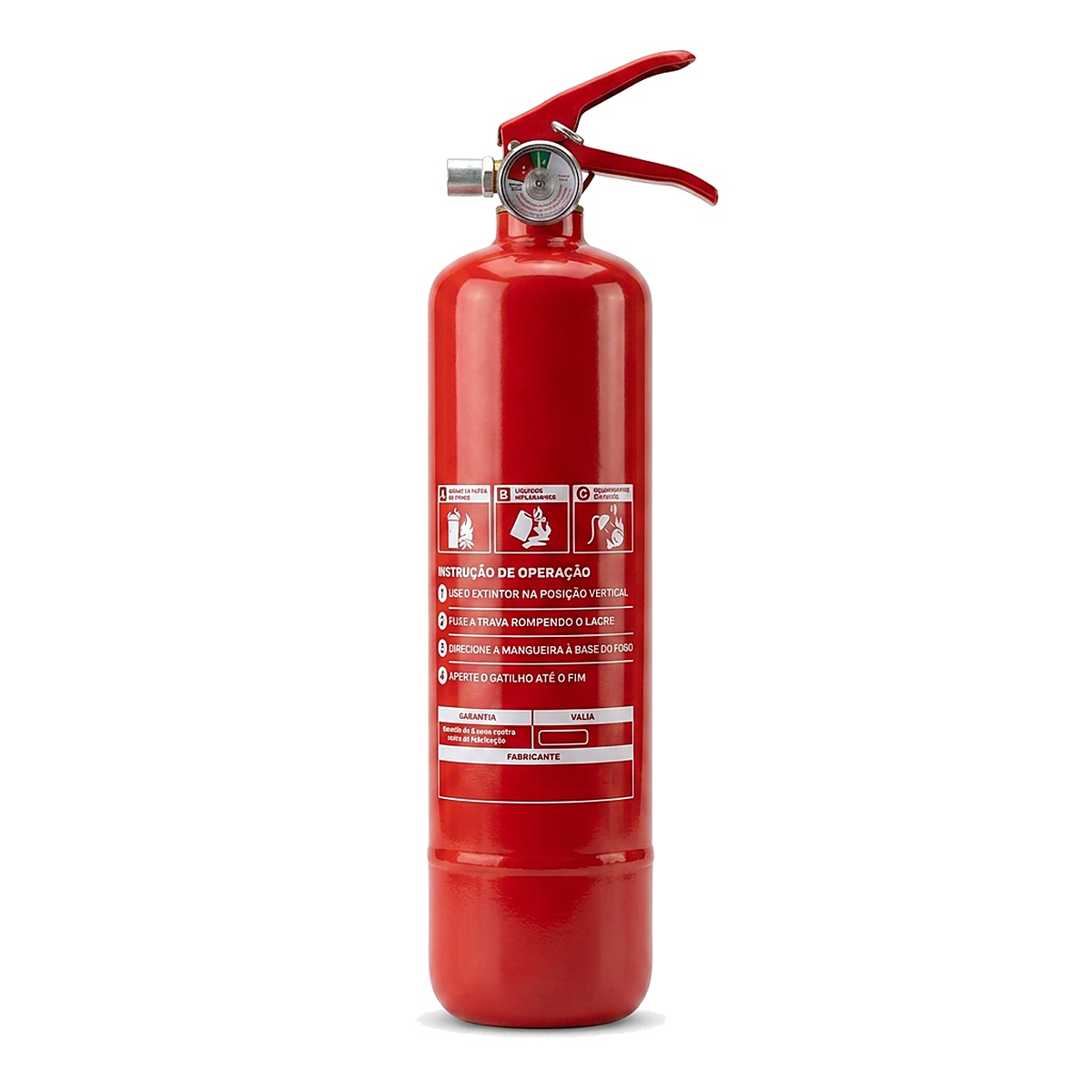 Extintor de incêndio ABC de 4 kg com entrega no Rio de Janeiro
